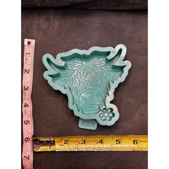 Highland Cow Silicone Freshie Mold – ABD Brand | Cute & Detailed! - Picture 2 of 6